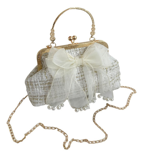 / Bolsos De Mano Tipo Cartera Con Lazo De Satén For Fiestas