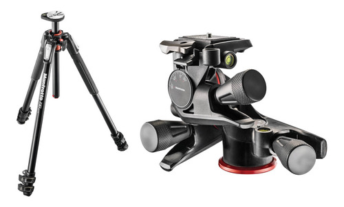 Manfrotto Mt190xpro3 Aluminum TriPod With Xpro Geared 3-way