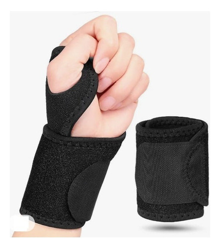 Muñequera Para Deporte Con Orificio Pulgar