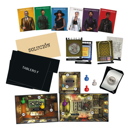 Juego De Mesa Clue Escape: El Hotel De Medianoche, +10 Años