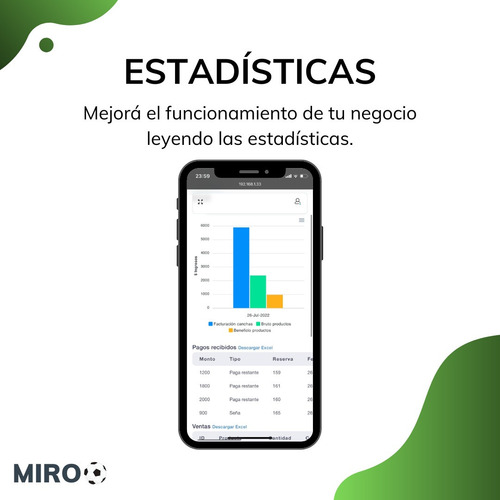 Imagen 5 de 5 de Sistema De Gestión Para Complejos Deportivos