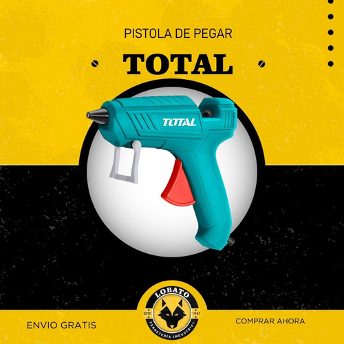 Imagen 4 de 10 de Pistola Para Silicona Eléctrica 100w Total - 11.2mm