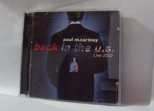Cd/61 Black In The Us Live 2002 Paul Mac Cartney