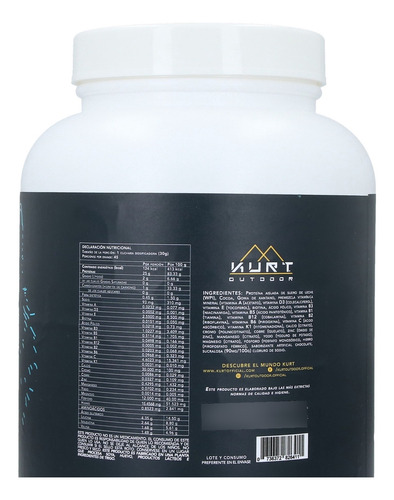 Kurt Night Chocolate + Creatina: Proteína Y Cretina En Polvo Chocolate