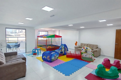 Apartamento 2 Dormitórios Sendo 1 Suíte Vila Tupi Praia Grande Sp
