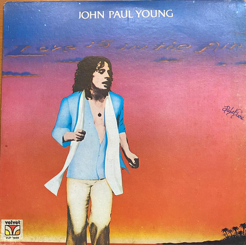Disco Lp - John Paul Young / Love Is In The Air. Album 