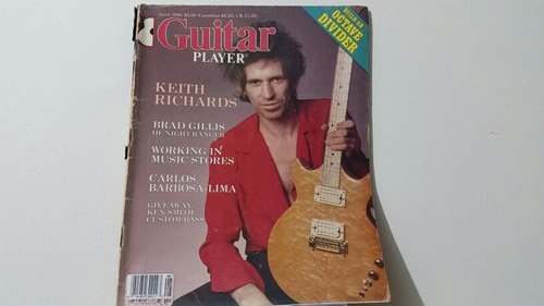 Guitar Player April 1983 - Keith Richards  (importada )
