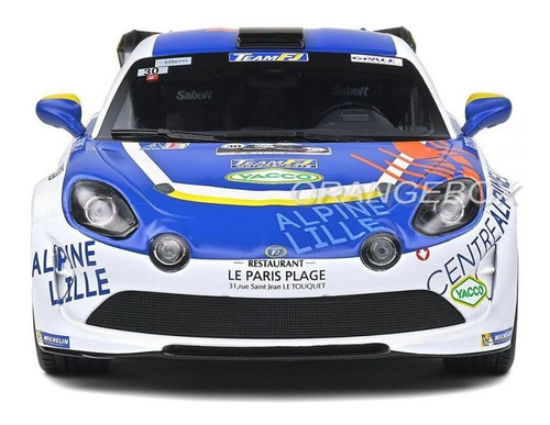 Alpine A110 Rgt Rallye 2020 1:18 Solido