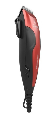 Cortapelos Clipper Gama Gm566 13 Piezas Motor Magnético Color Rojo