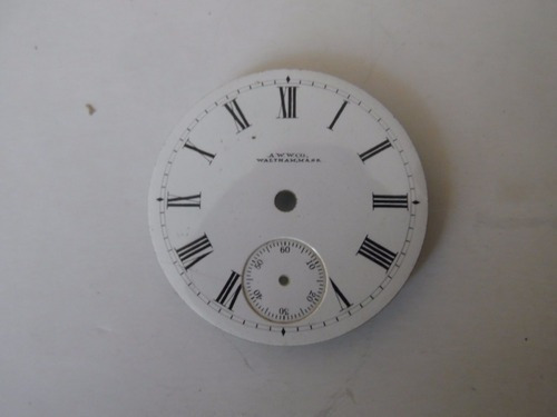 Esfera  De Loza  Reloj Watchman  4.5 Cm Diametro 