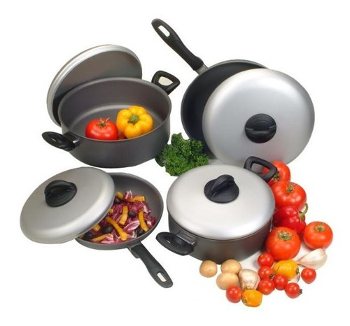 Imagen 4 de 5 de Batería De Cocina Perdura, Línea Essentials 8 Piezas