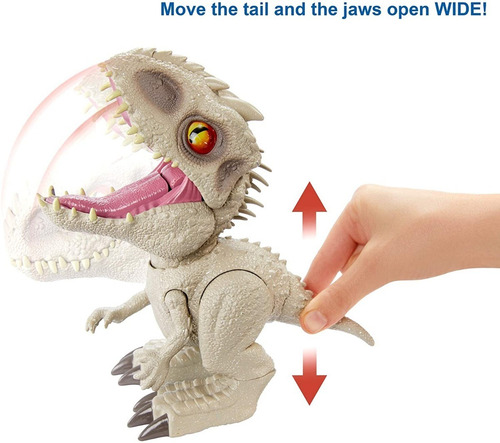 Dinosaurio Indominus Rex Jurassic World Feeding Frenzy Mattel