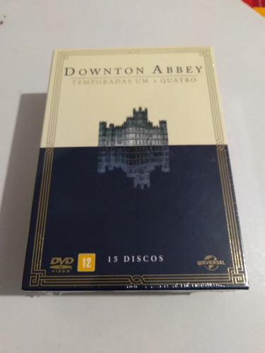 Dvd Coleção Downtown Abbey 1 A 4 Temporada