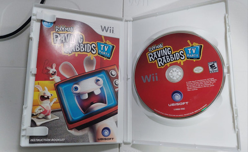 Rayman Riving Rabbids Nintendo Wii Original Y De Uso (Usado)