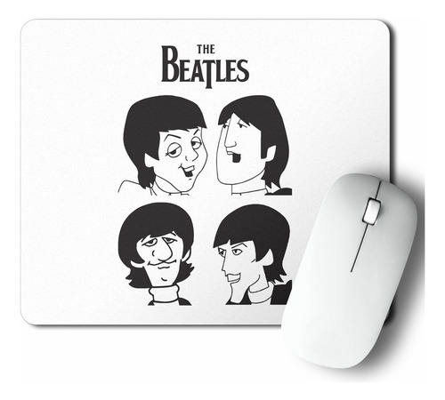 Mouse Pad Caricatura The Beatles (d0148 Boleto.store)