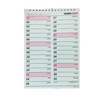 Comprar Almanaque Calendario Milenium 2024 Oficio Vertical Mensual 
