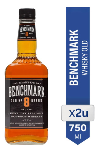 Whiskey Whisky Benchmark No 8 Bourbon Americano Pack X2
