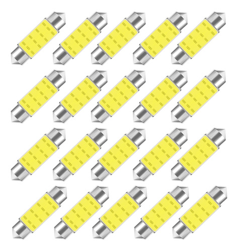 20pzs Luz Led Interior Auto Canbus C5w 31mm 36mm 39mm 41mm