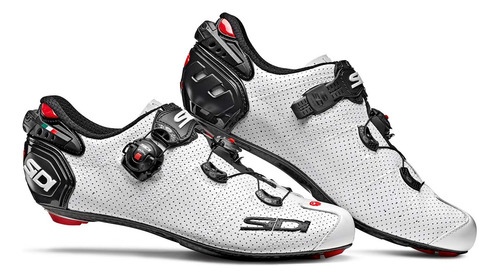 Zapatilla Ciclismo Ruta Sidi Wire Blanco/negro