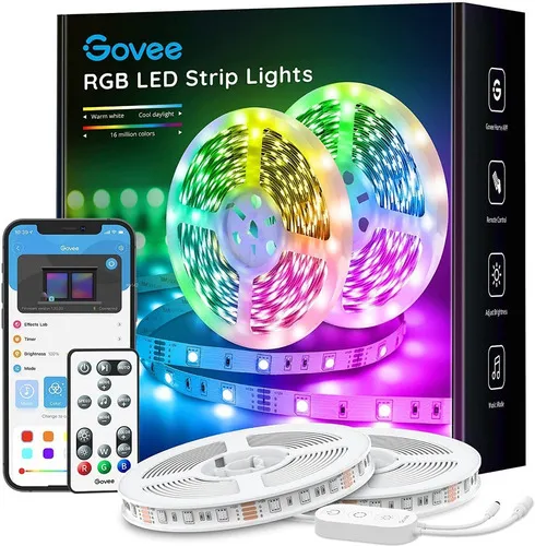 Tira De Luces Led Wifi Funciona Con Alexa Google Home 10m. Color