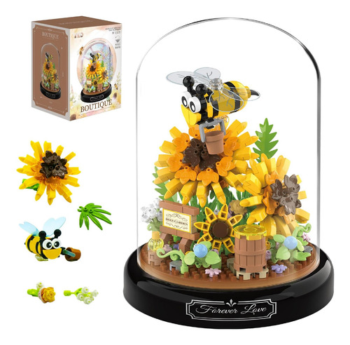 Qiqirui Juego De Bloques De Construcción Para Jardín De Abej