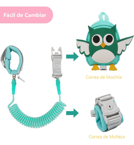 Mochila Con Arnés Y Correa Para Niños Pequeños, 2.5 Metros