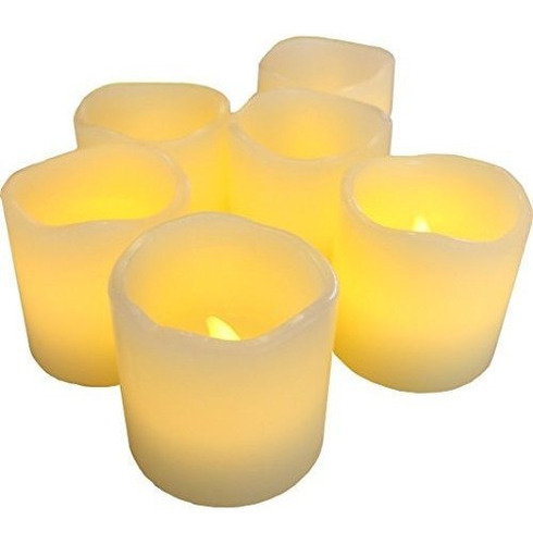 Led Lytes Velas Operadas A Bateria - Juego De 6 Velas De Ce