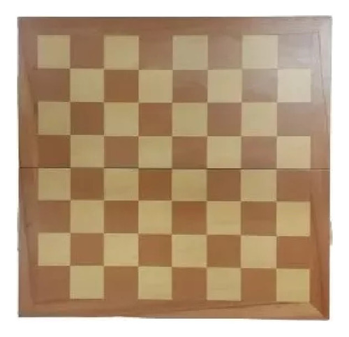 Tablero De Ajedrez 50cm Madera Bisonte 8749 Milouhobbies