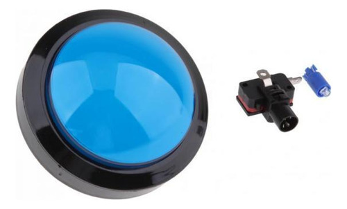 2 Domo Led , Botón De Automático Azul
