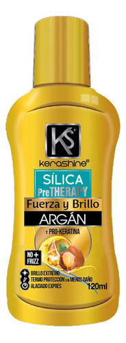 Sílica Para Cabello Kerashine Pre-therapy Argán Fuerza Y Brillo 120ml