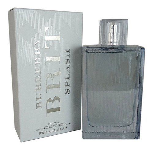 Burberry Brit Splash Para Los Hombres 3.3 Oz Edt Spray