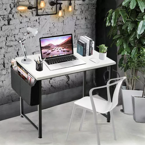 Mesa de oficina de escritorio para computadora, 31 pulgadas, para oficina  en casa, espacio pequeño