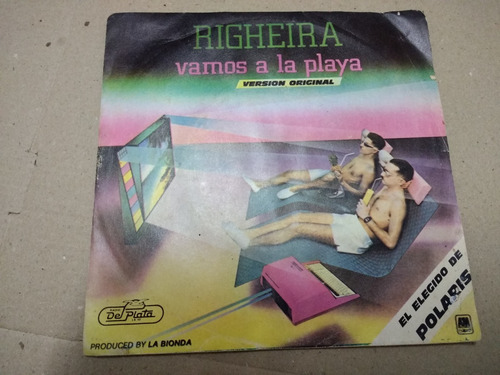 Righeira - Vamos A La Playa Simple 7 Vinilo (Usado)