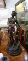 Comprar Antiguo Petit Bronce Herrero  Paris  65cm Alto No Envio N23