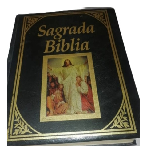 Sagrada Biblia Dorada Latinoamericana -negra-