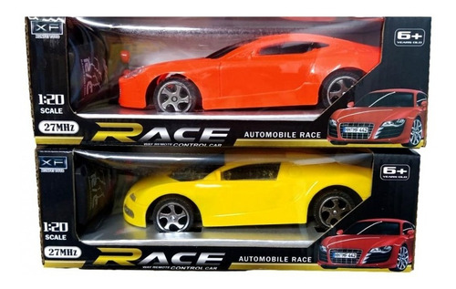 Imagen 4 de 10 de Auto A Control Remoto Radio Coche Carrera Niño Juguete