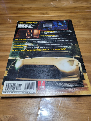 Prima Official Game Guide Need For Speed Undercover (Usado)