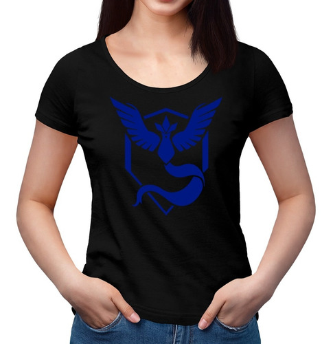 Polera Pokemon Go - Team Mystic - Anime - Escotada