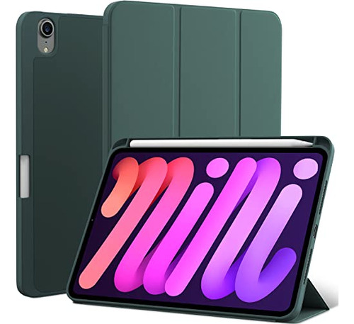 iPad Mini 6th Generation 2021 Case, Roartz Alpine Green Smar