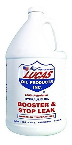 Aceite Hidráulico Lucas Oil Booster, 1 Galón, 1 Pack