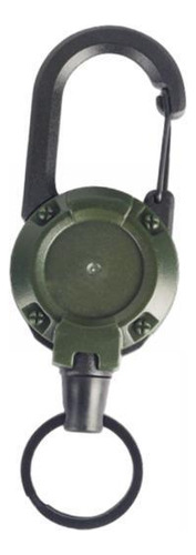 3 Llavero Retráctil, Soporte Para Carretes De Verde Oscuro