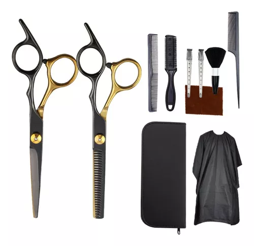 Tijeras de corte de pelo de 6 pulgadas, herramienta de peinado para cortar  el cabello de acero inoxidable, tijeras de peluquería ordinarias para