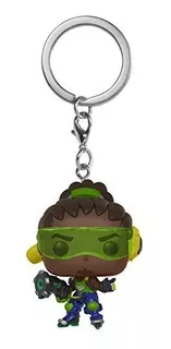 Chaveiro Funko Pop, Boneco Colecionável Overwatch Lucio