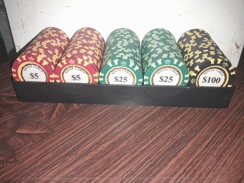 Fichas Monte Carlo Poker Club 100  Und
