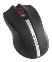 Comprar Mouse Delux Óptico Inalambrico Black \u002F M-516