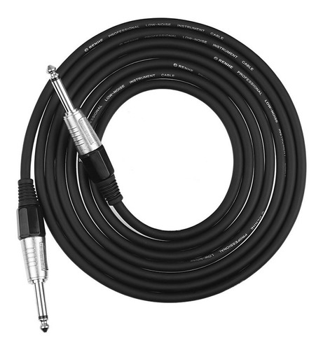 Cable Guitarra 10 Metros Plug 6.3 A 6.3 Thundersound