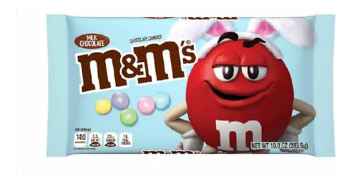 M&ms Chocolate Lunetas Pascua 283.5 Gramos