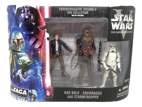 Star Wars The Empire Strikes Back Han Solo Chewbacca & Storm