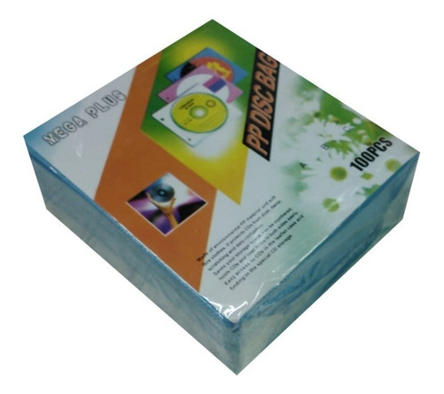 Funda Sobre En Felpa Para Cd / Dvd Paquete 100 U.