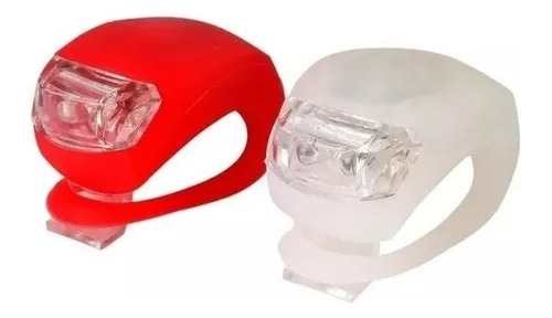 Pack 2 Luces Led Bicicleta Silicona Impermeable